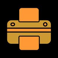 Printer Icon Design vector