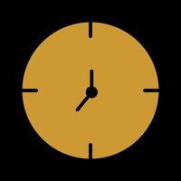 Clock Icon Design vector