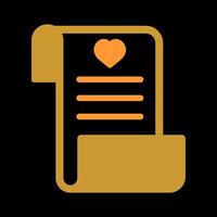 Wishlist Icon Design vector
