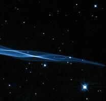 Galaxy with constellations cosmic background, universe with stars and space clouds black and white illustration photo