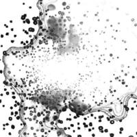 Galaxy with constellations cosmic background, universe with stars and space clouds 3D illustration, pencil drawn sketch photo