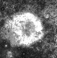 Galaxy with constellations cosmic background, universe with stars and space clouds 3D illustration, pencil drawn sketch photo