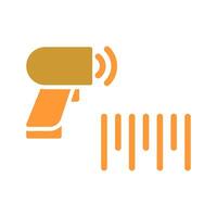 Barcode Scanner Icon Design vector