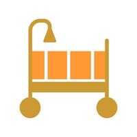 Nursery Decor Icon Design vector