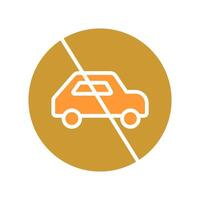 Prohibited Sign Icon Design vector