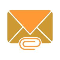 Attachments Icon Design vector