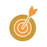 Goal Icon Design vector
