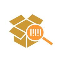 QR Code Scan Icon Design vector