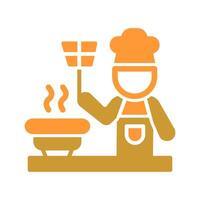 Cooking Together Icon Design vector