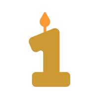 Age Number Icon Design vector