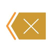 Delete Icon Design vector