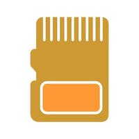 Memory Cards Icon Design vector