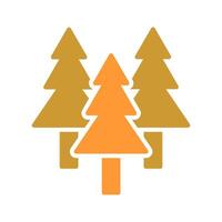 Evergreen Tree Icon Design vector