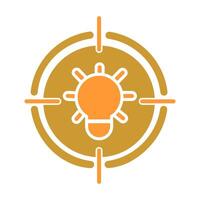 Idea Icon Design vector