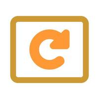 Refresh Symbol Icon Design vector