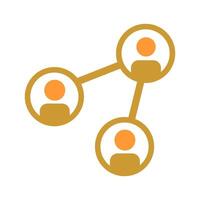 Social Network Icon Design vector