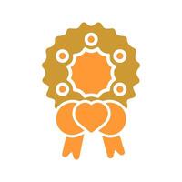 Wreath Icon Design vector