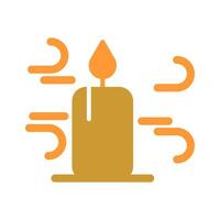 Blowing Candles Icon Design vector