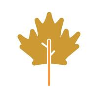 Maple Leaf Icon Design vector