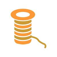 Thread Icon Design vector