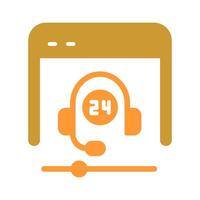 Support Forum Icon Design vector