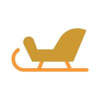 Sleigh Icon Design vector