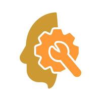 Problem Resolution Icon Design vector