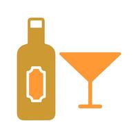 Wine Vine Icon Design vector