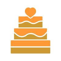 Cake Icon Design vector