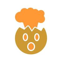 Exploding Head Icon Design vector