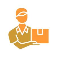 Courier Icon Design vector