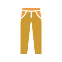 Pants Icon Design vector