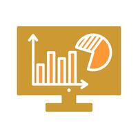 Business Analytics Icon Design vector