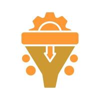Conversion Rate Icon Design vector