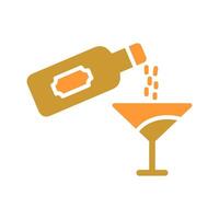 Wine Pour Icon Design vector