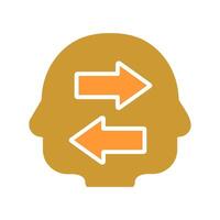 Knowledge Sharing Icon Design vector
