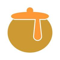 Honey Pot Icon Design vector