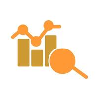 Data Analytics Icon Design vector