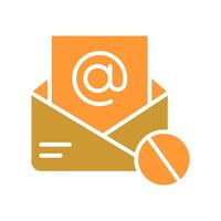 Junk Mail Icon Design vector