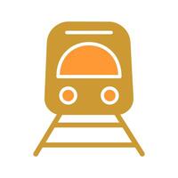 Light Rail Icon Design vector