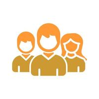 Group Photo Icon Design vector