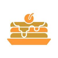 Pancakes Icon Design vector