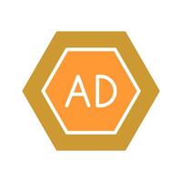 Ad Blocker Icon Design vector
