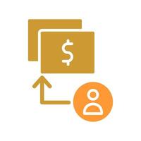 Compensation Package Icon Design vector