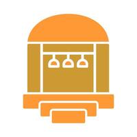Party Venue Icon Design vector