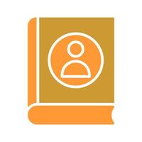 Employee Handbook Icon Design vector