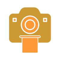 Polaroid Photos Icon Design vector