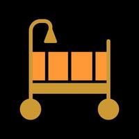 Nursery Decor Icon Design vector