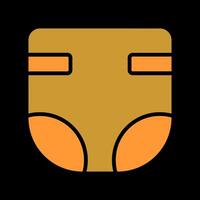 Diaper Changing Icon Design vector