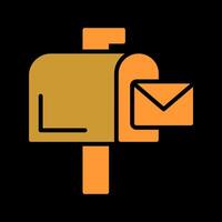 Mailbox Icon Design vector